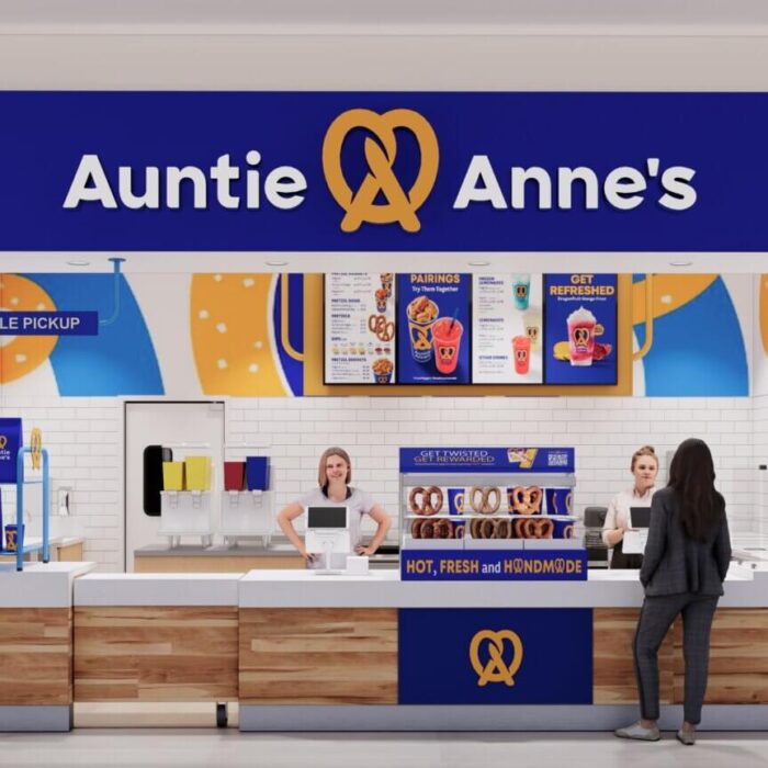 Chestnut Land Auntie Annes, QSR restaurant