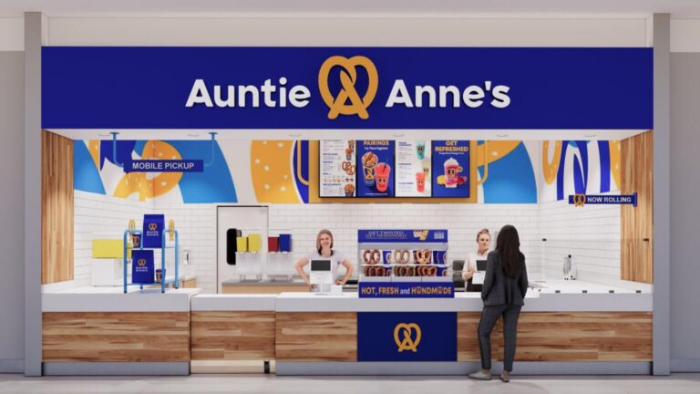 Chestnut Land Auntie Annes, QSR restaurant