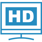 HD computer icon