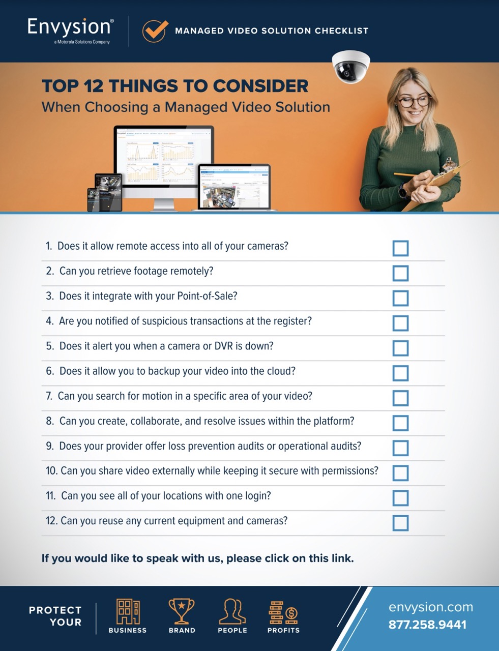 Managed Video Solution Checklist