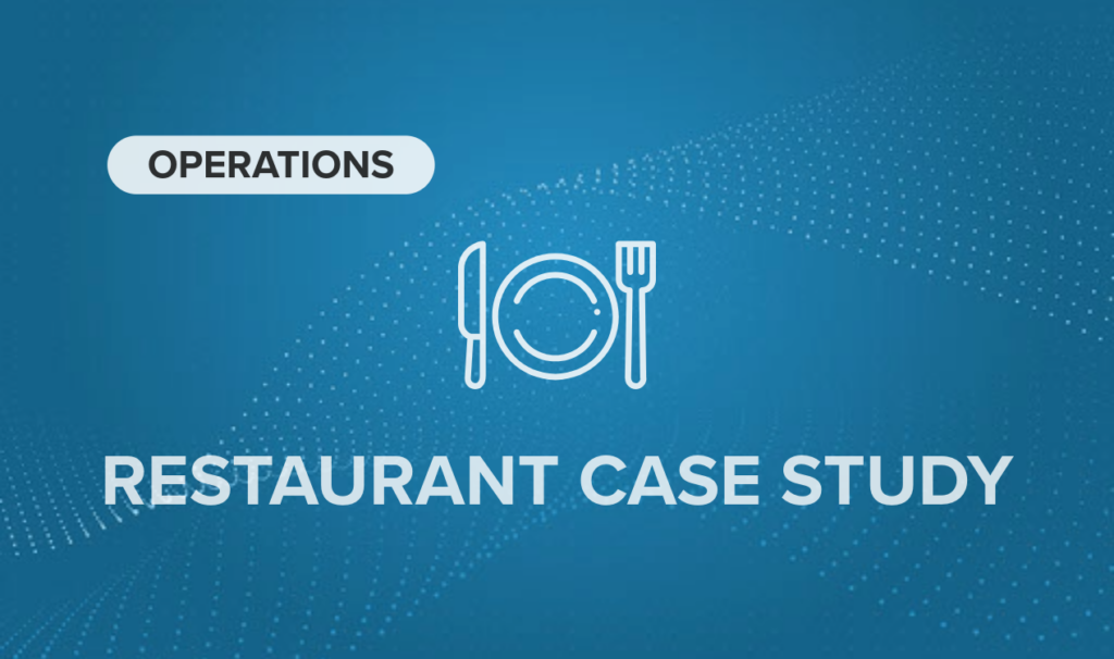 restaurant case study - operations resources