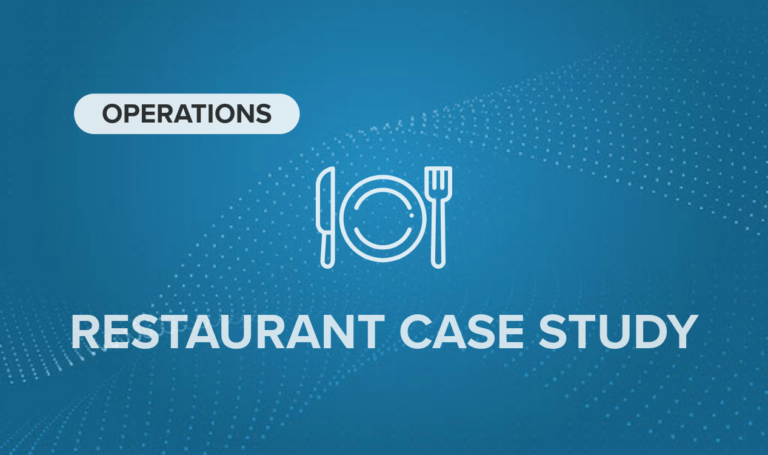 restaurant case study - operations resources