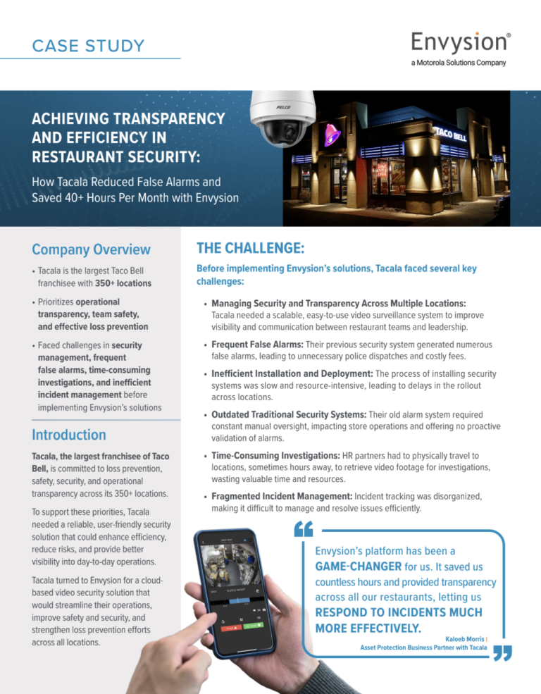 Tacala Case Study