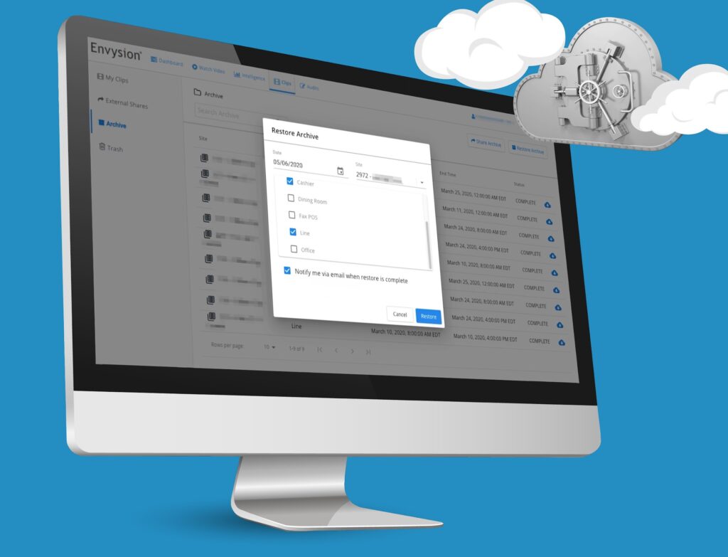 cloud archive on desktop