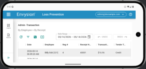 Landscape View for Mobile Reports