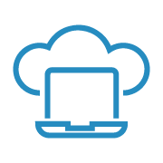 Laptop Cloud Icon