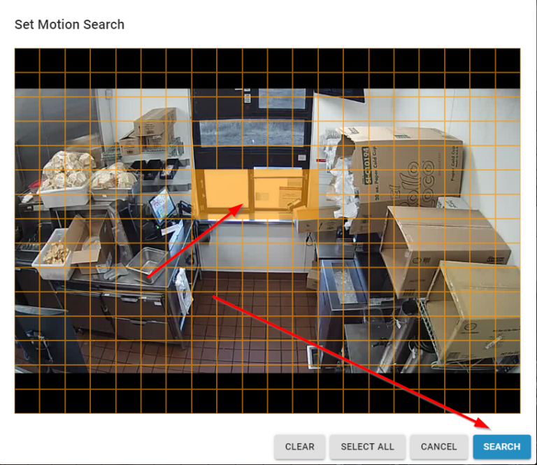 motion detection motion search